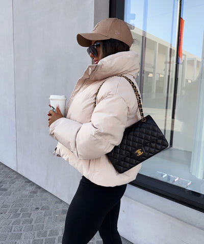 Winterjacke Iris Hellbeige  Ladypolitan ♡   