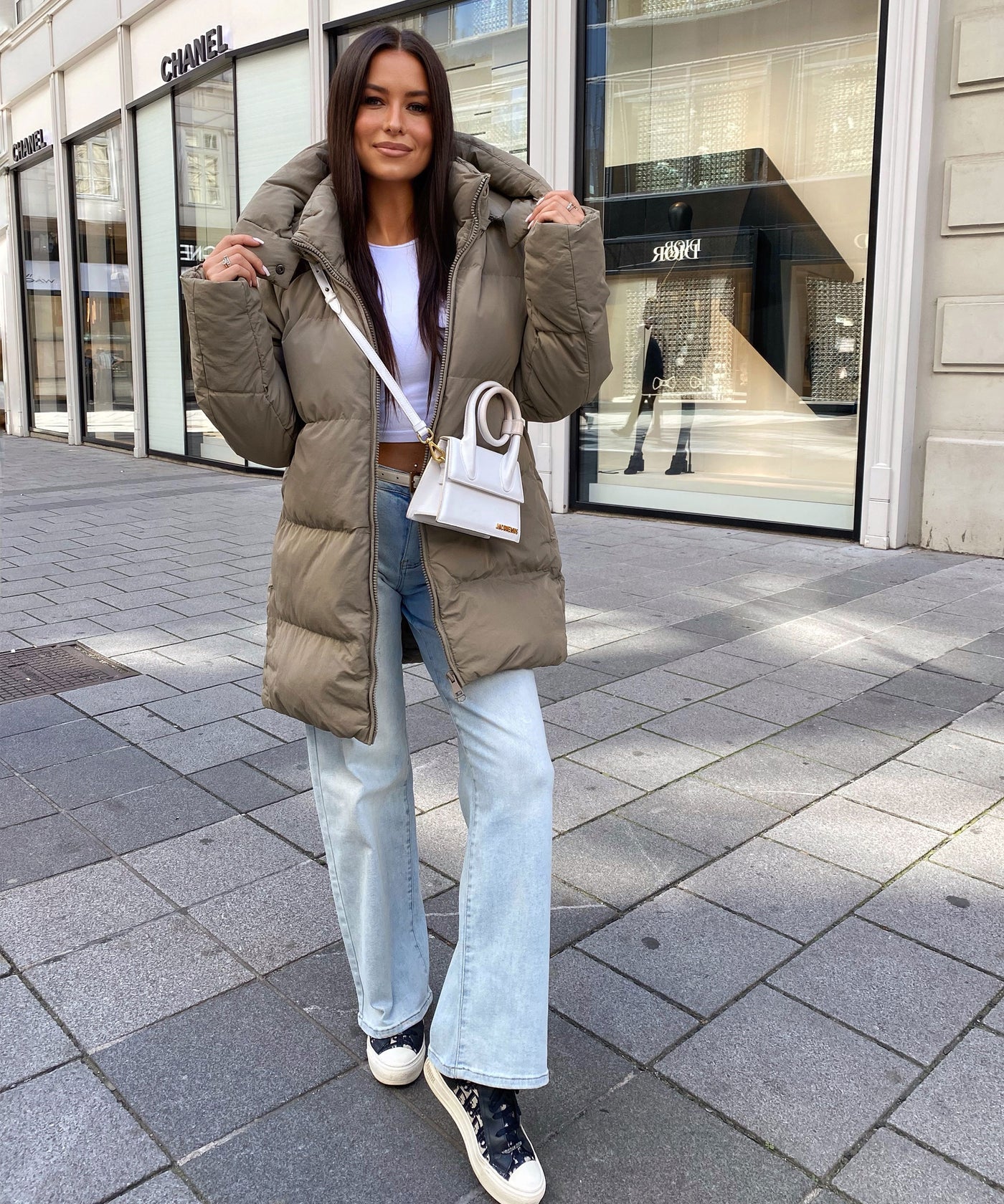 Jacke Addie Khaki