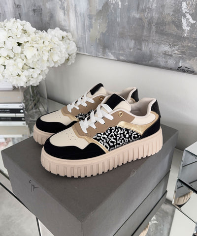 Sneaker Mara Leo Schwarz Ladypolitan ♡