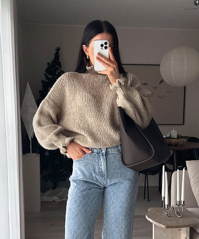 Pullover Caja Taupe Ladypolitan ♡