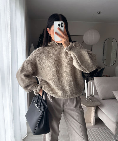 Pullover Caja Taupe Ladypolitan ♡