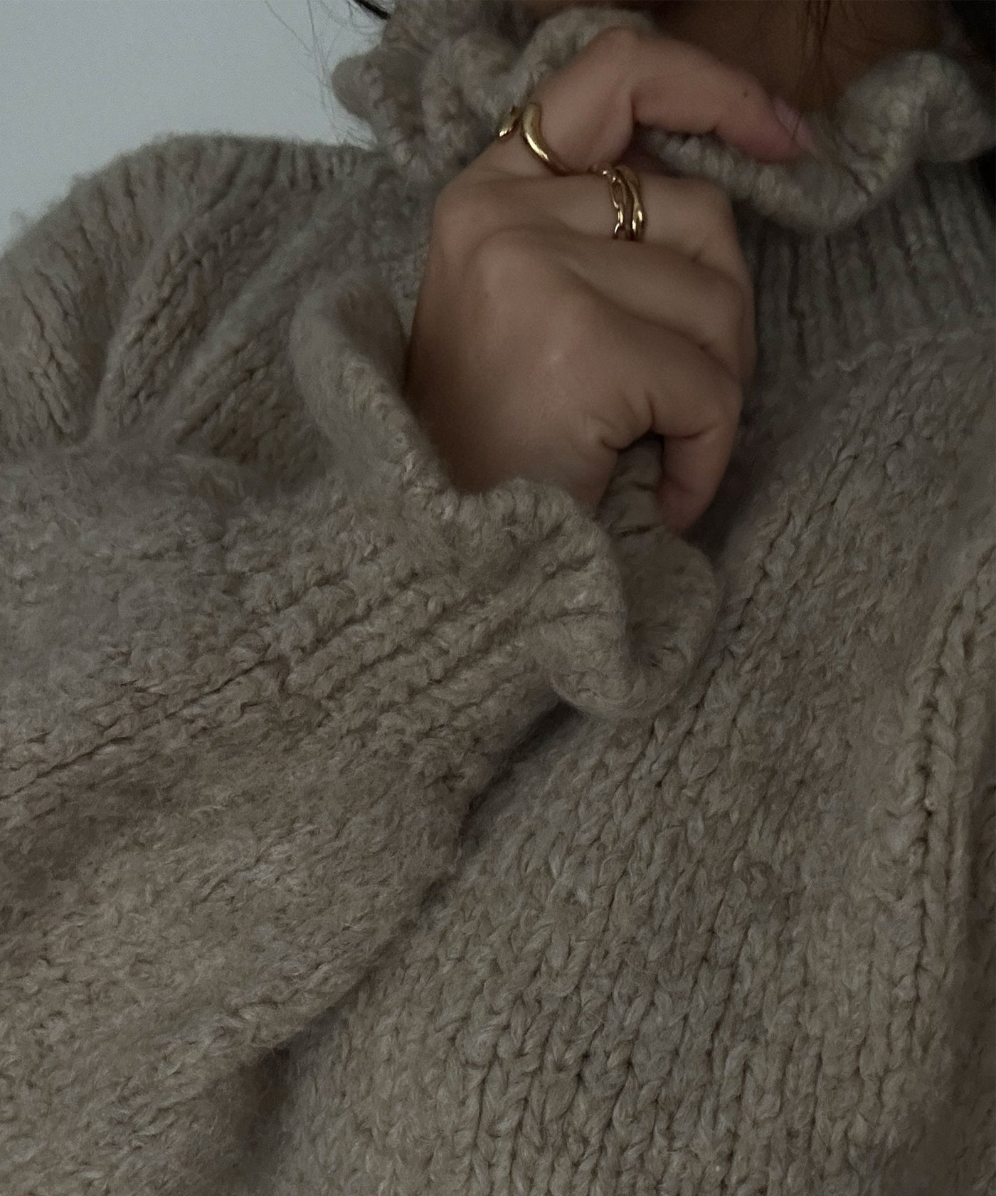 Pullover Caja Taupe Ladypolitan ♡