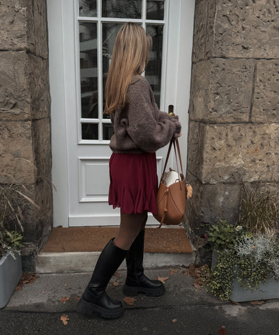 Pullover Caja Dunkelbraun