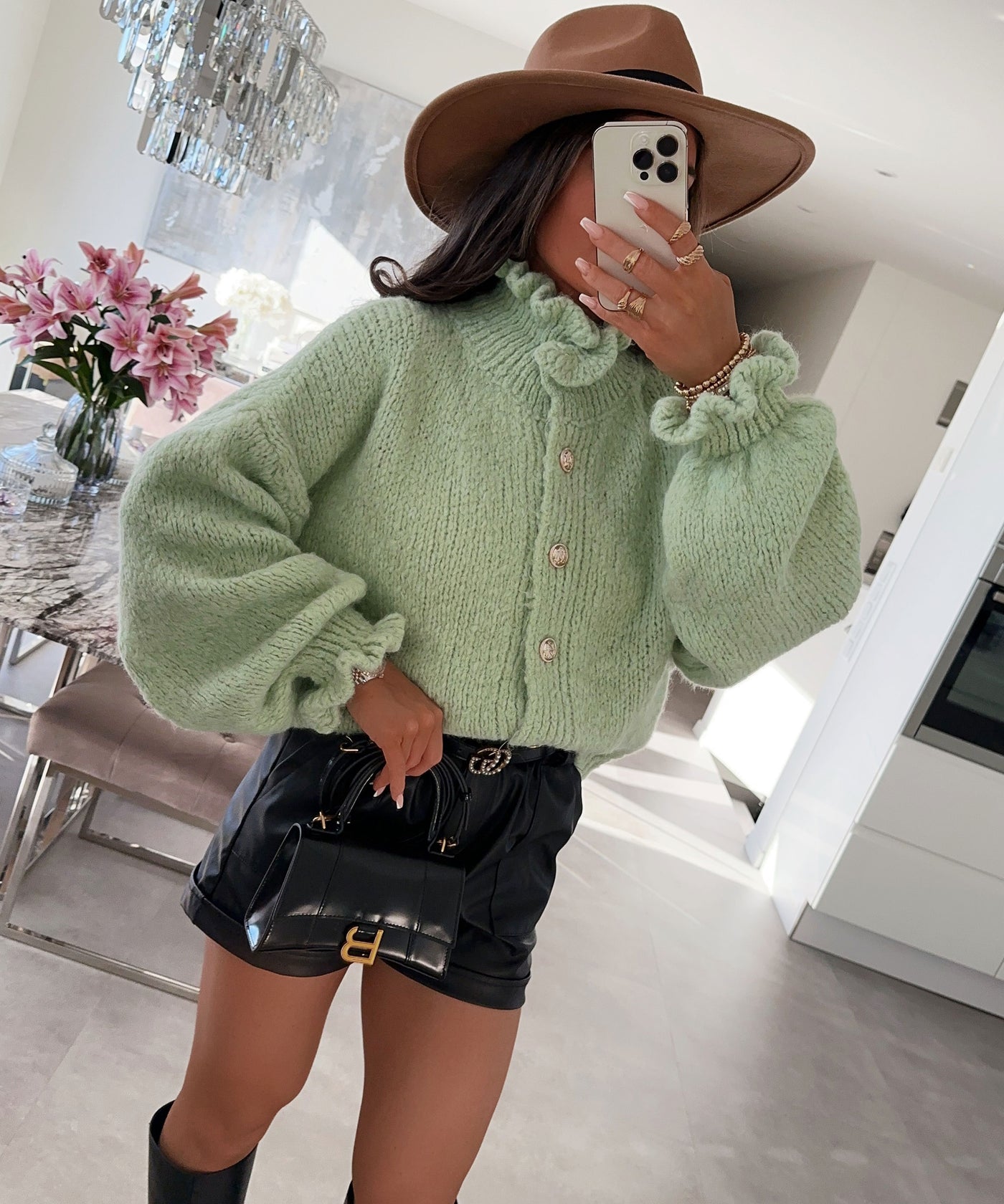 Cardigan Milena Mint