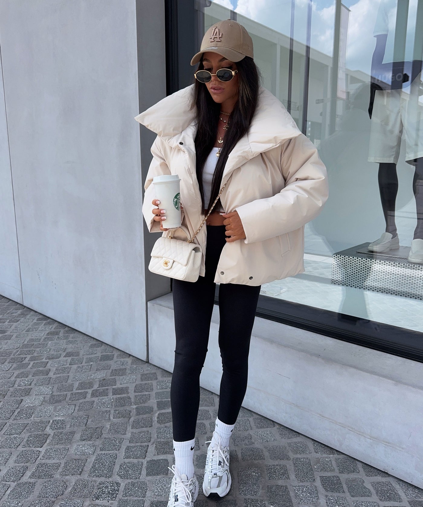 Jacke Vena beige Ladypolitan ♡