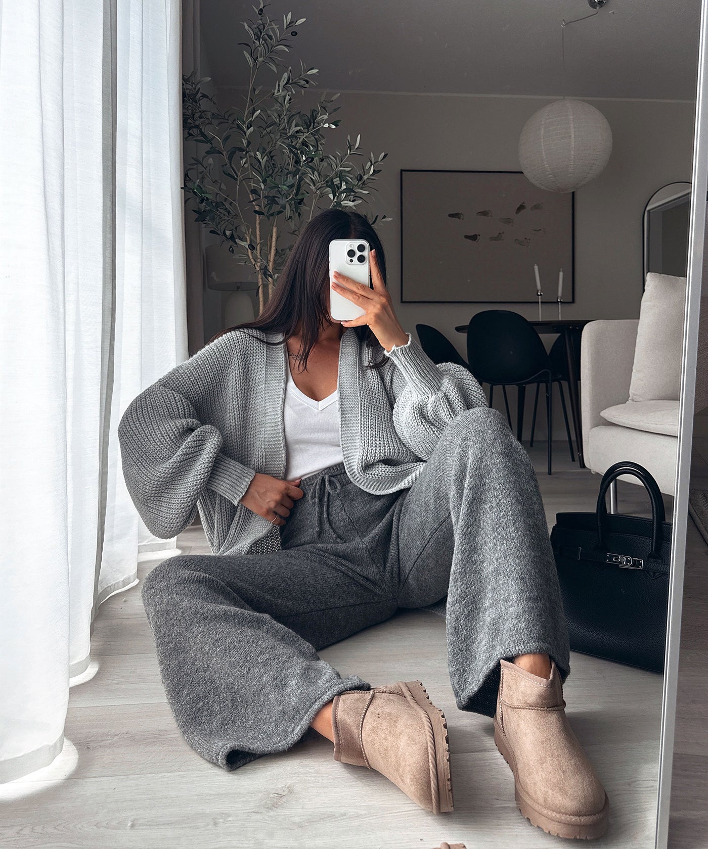 Cardigan Leilani Kurz Hellgrau Ladypolitan - Fashion Onlineshop für Damen