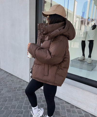 Pufferjacke Fina Braun Ladypolitan ♡