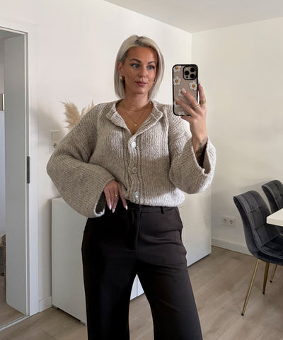 Cardigan Dania Taupe