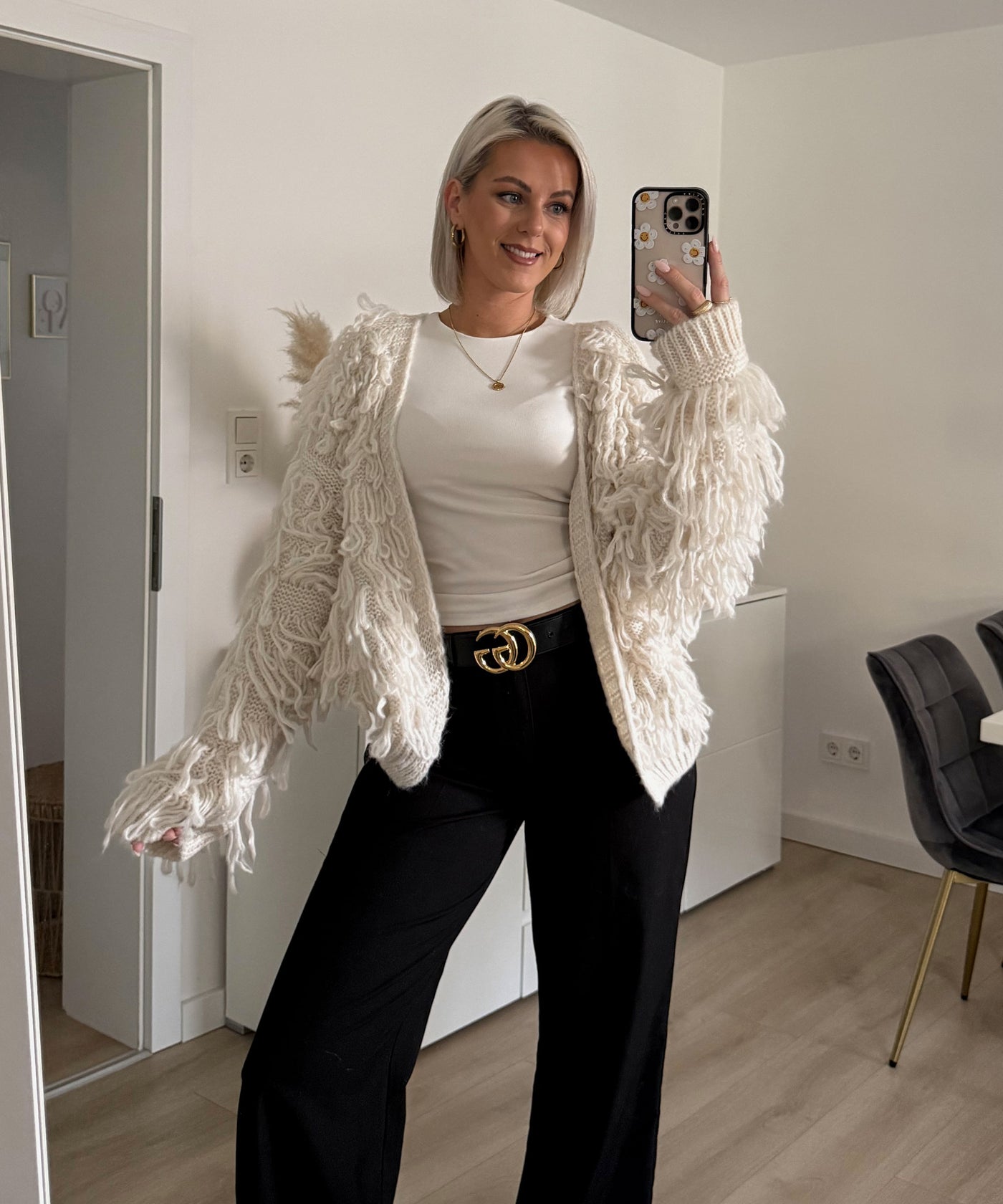 Cardigan Deria Beige