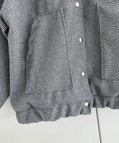 Oversize jacket Sally gray melange