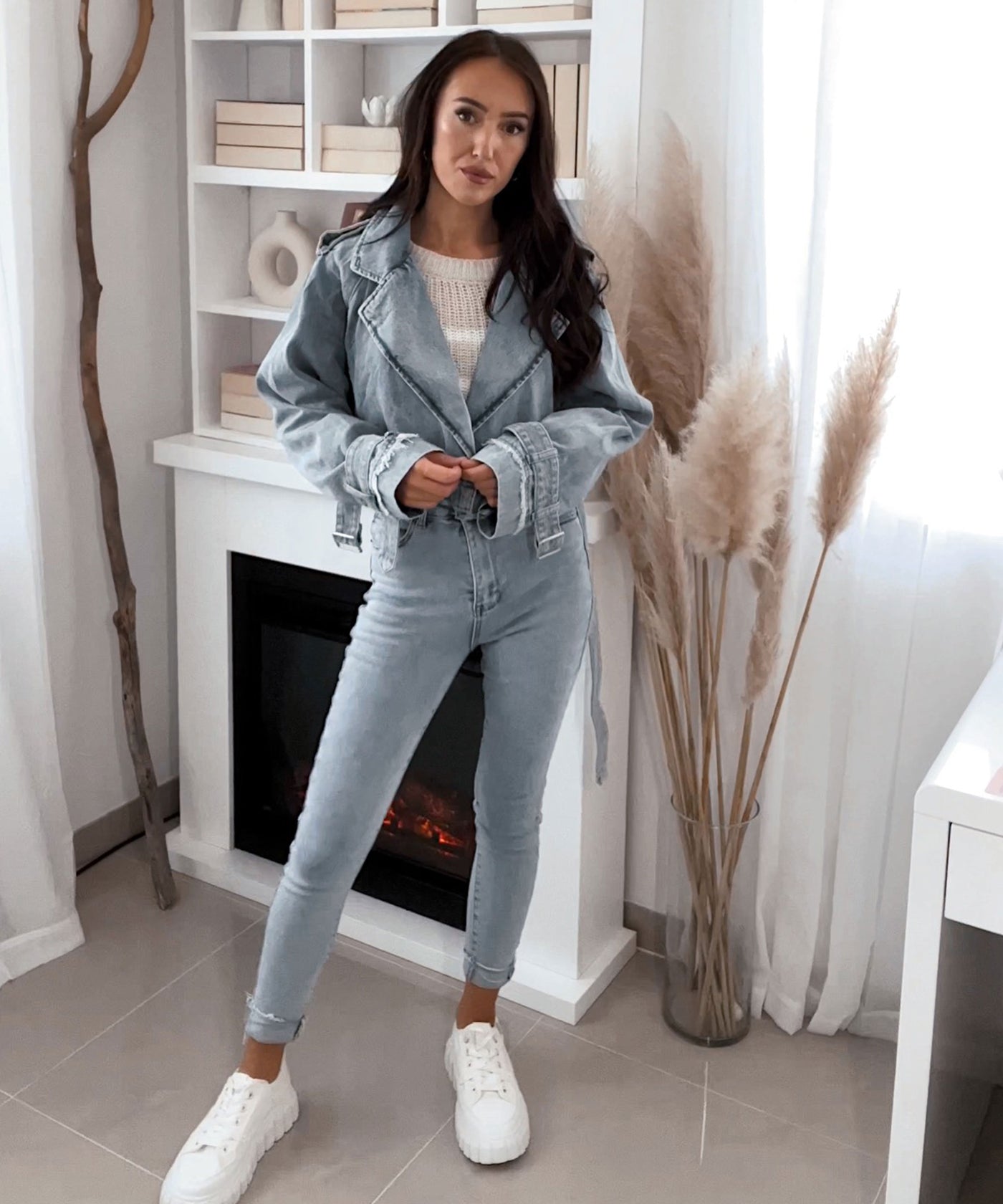Jeans trench jacket Cia