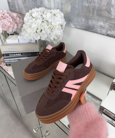 Sneaker Kalia Braun Ladypolitan ♡
