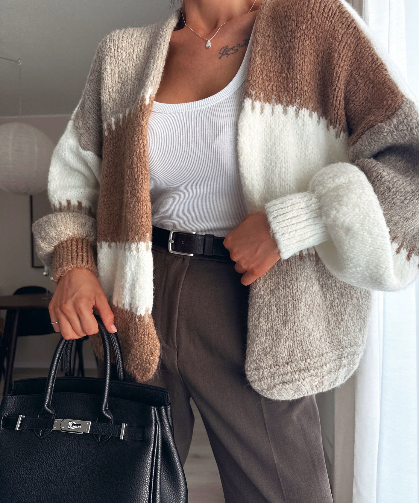 Cardigan Milu Beige Ladypolitan ♡