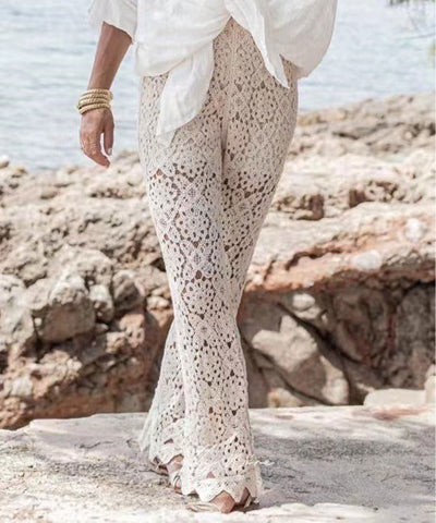 Häkel Hose Patrisa Beige Ladypolitan ♡