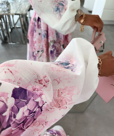 Maxi Kleid Orlia Rosa Ladypolitan ♡