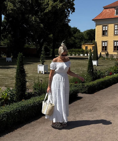 Kleid Nakita Weiß Ladypolitan ♡
