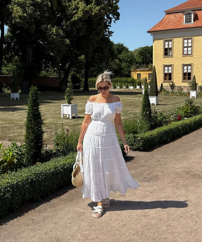 Kleid Nakita Weiß Ladypolitan ♡