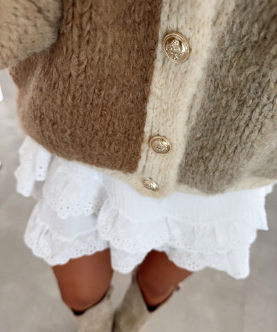 Strickjacke Jasmina Braun Ladypolitan ♡