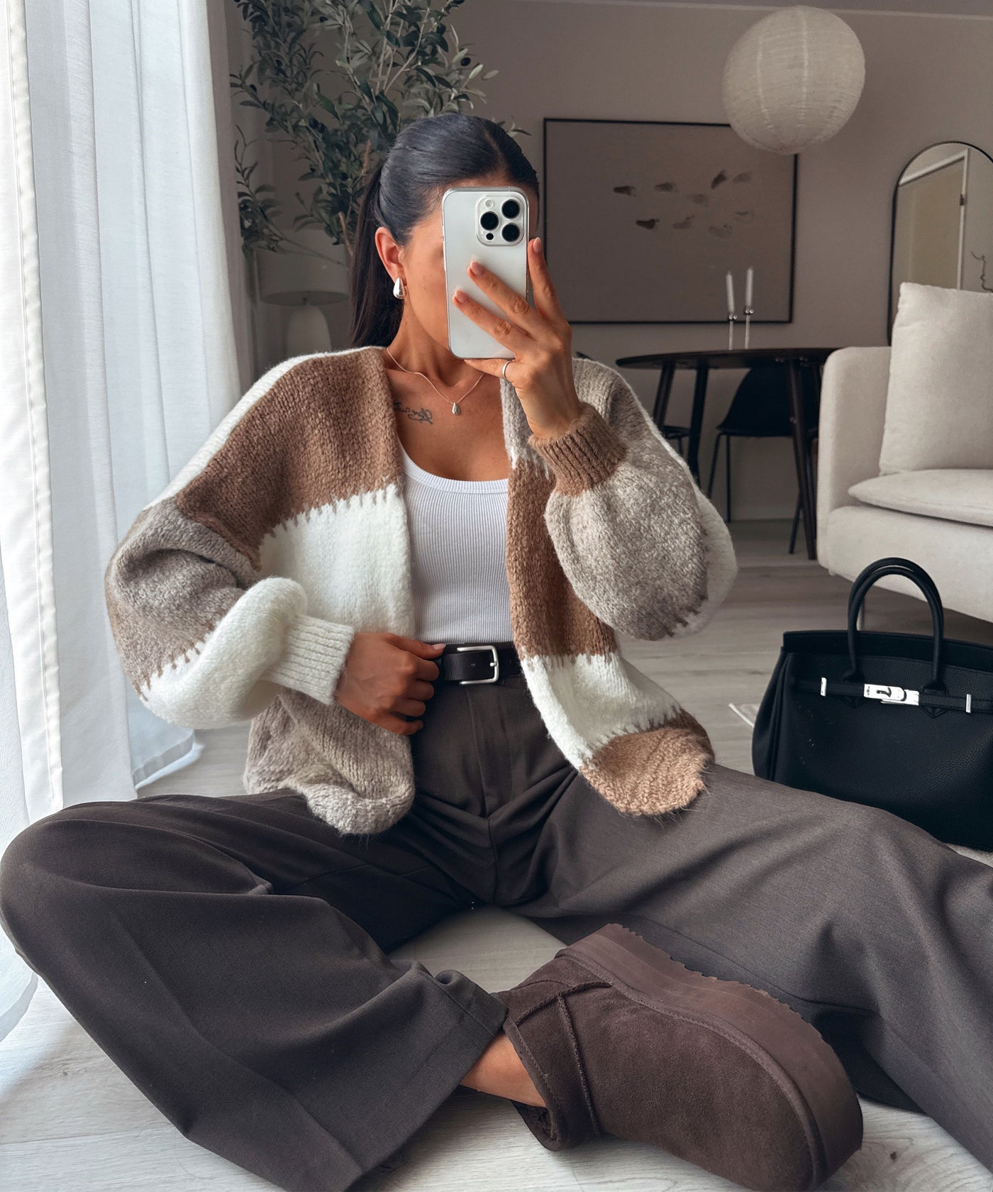 Cardigan Milu Beige Ladypolitan ♡