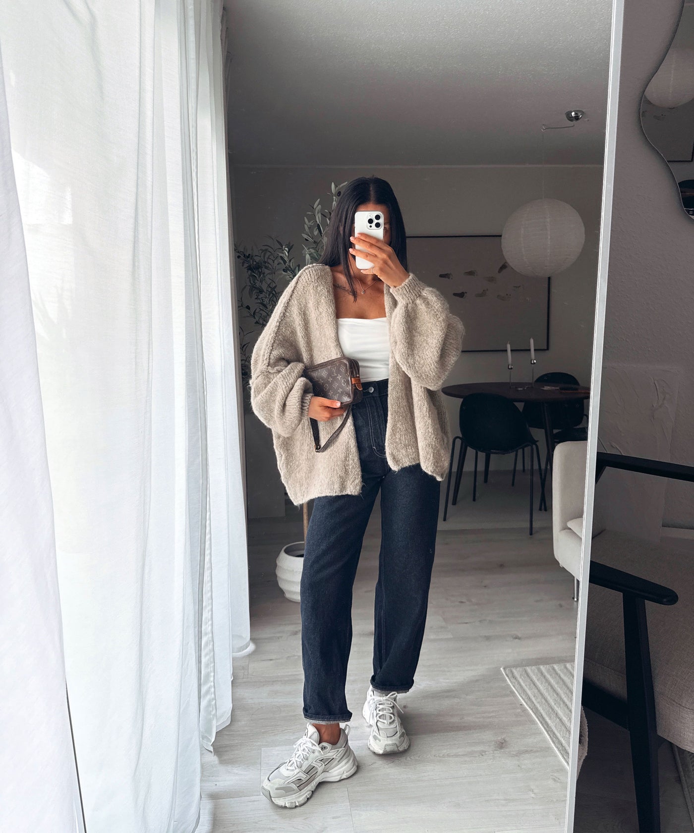 Cardigan Ray Taupe Ladypolitan ♡