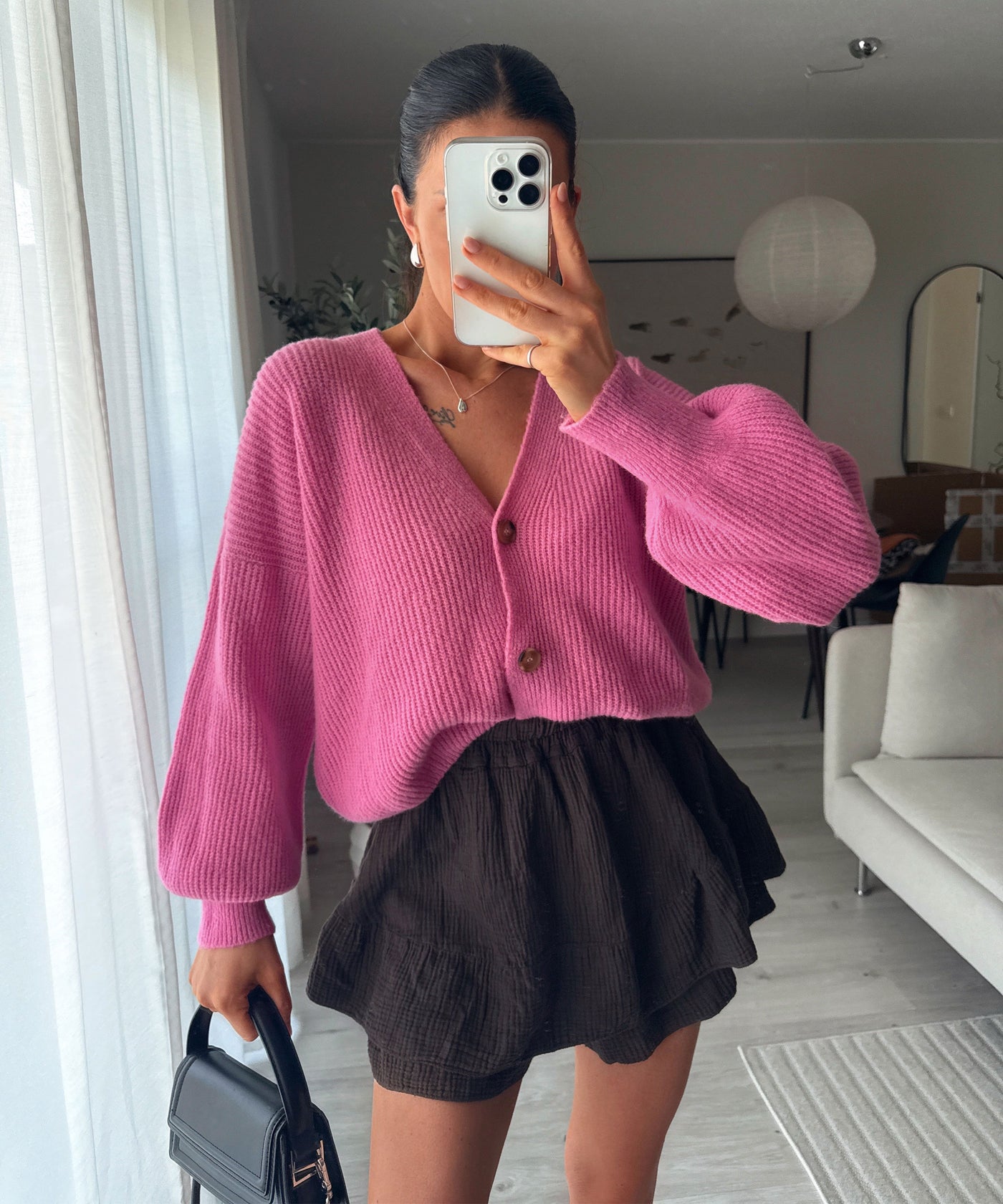 Jäckchen Jade Fuchsia Pink Ladypolitan - Fashion Onlineshop für Damen