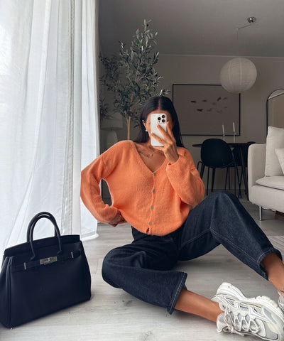 Cardigan Liz Orange Ladypolitan ♡