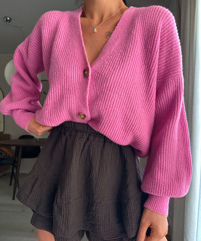 Jäckchen Jade Fuchsia Pink Ladypolitan - Fashion Onlineshop für Damen
