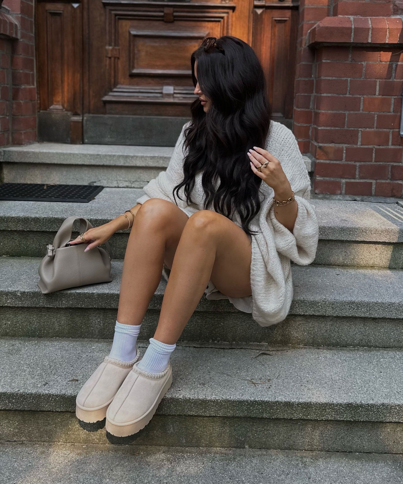 Slipper Heyla Beige  Ladypolitan ♡   