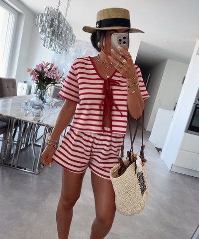 Shorts Aloisia Rot Ladypolitan ♡