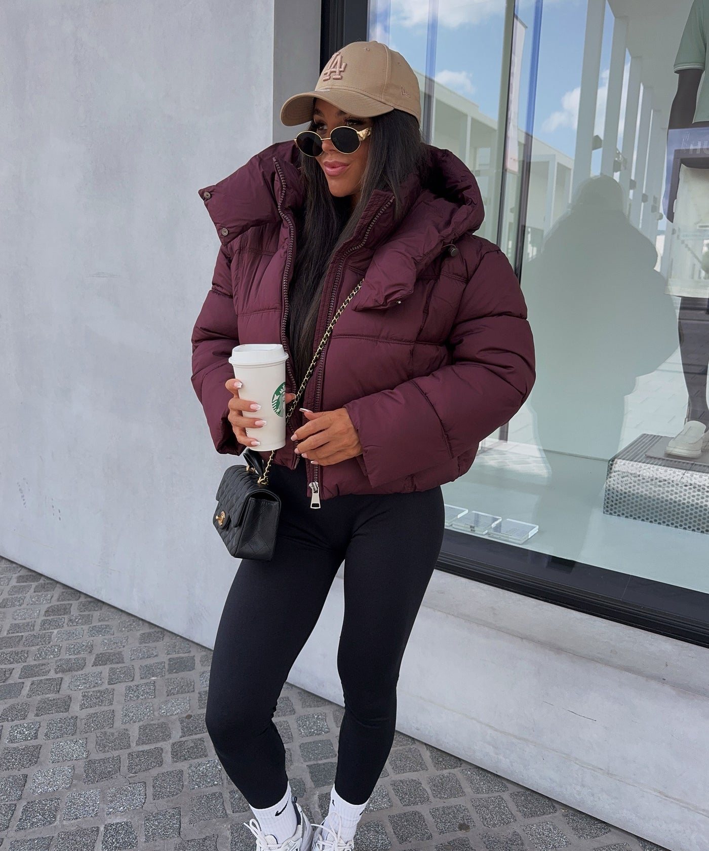 Steppjacke Stella Weinrot Ladypolitan ♡