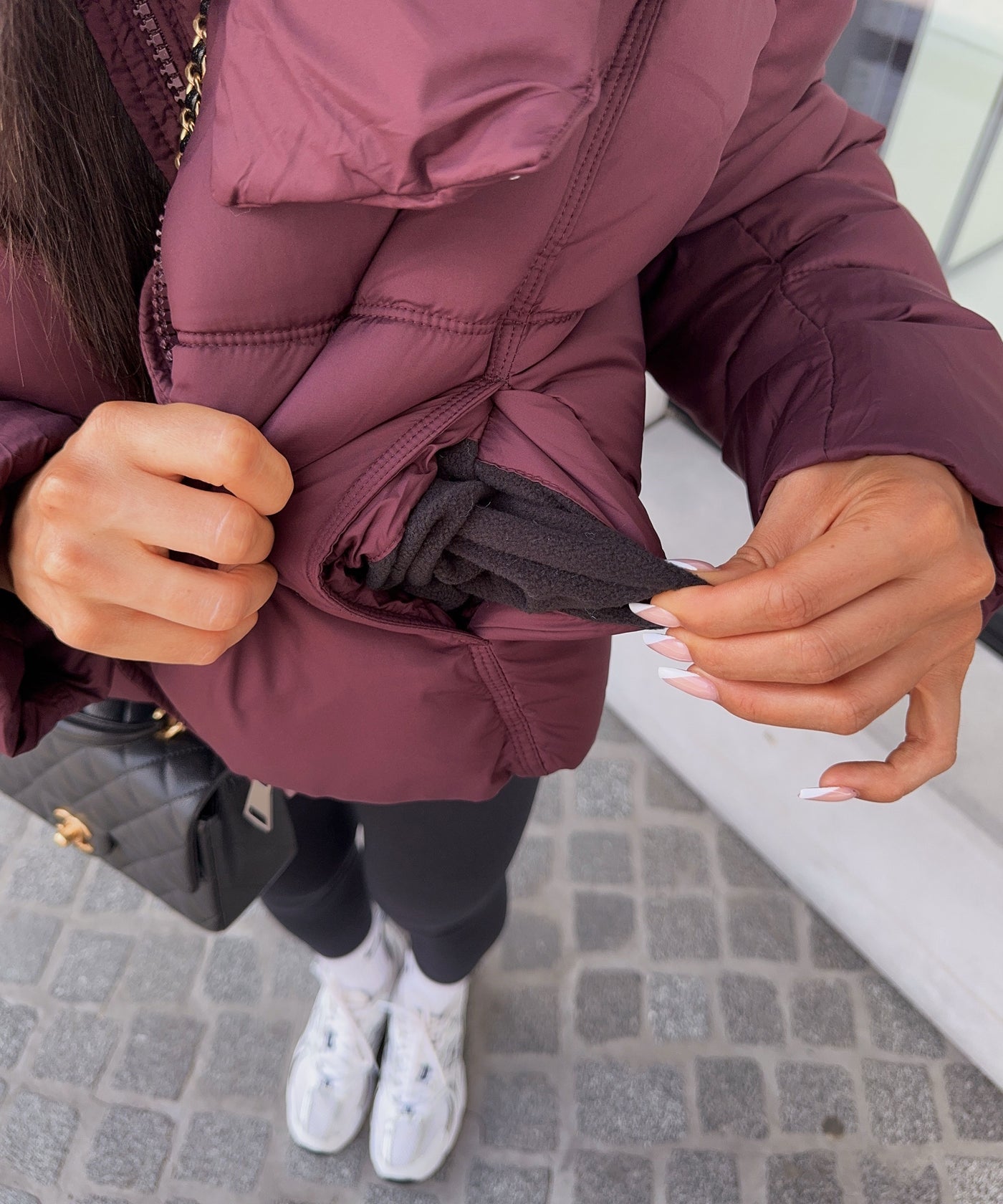 Steppjacke Stella Weinrot Ladypolitan ♡
