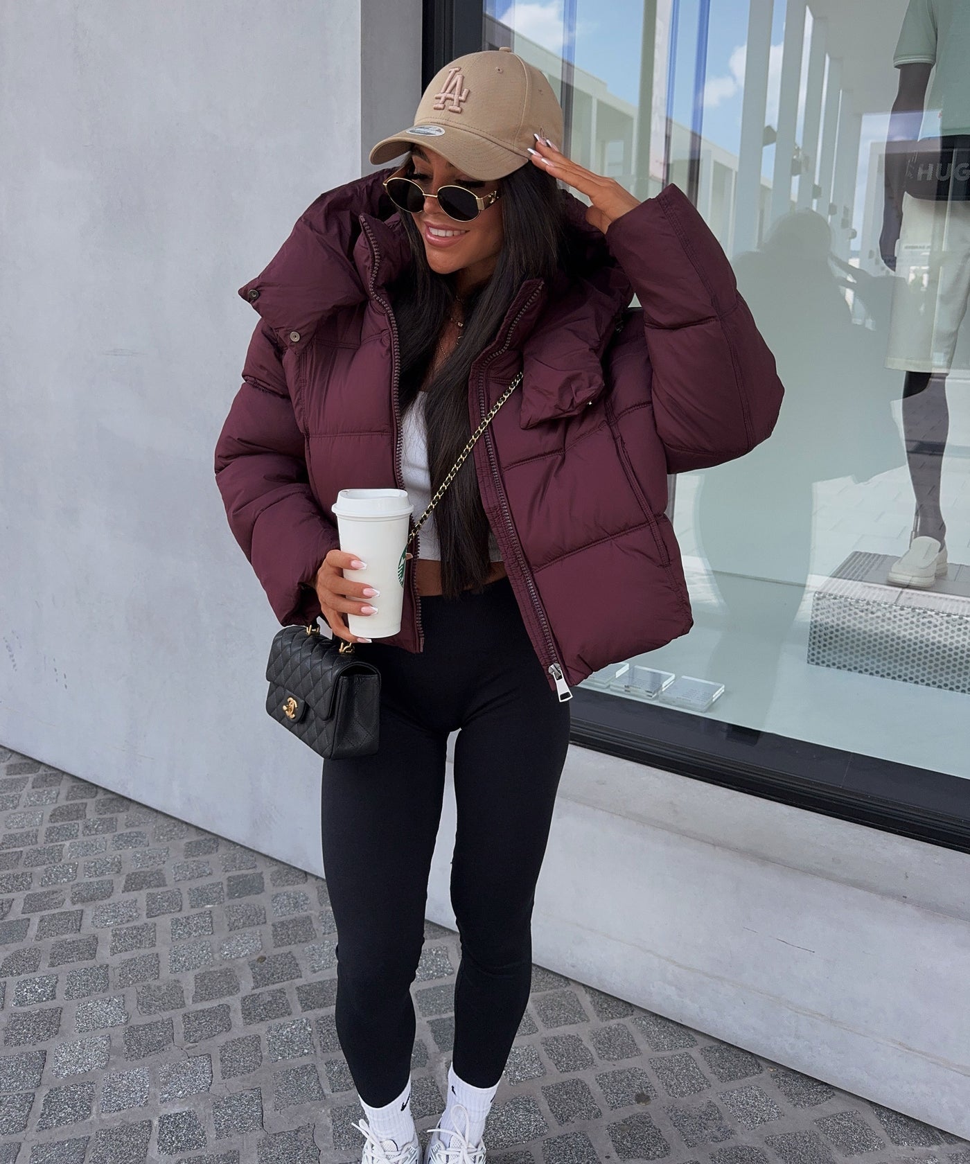 Steppjacke Stella Weinrot Ladypolitan ♡