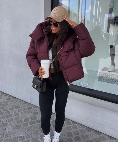 Steppjacke Stella Weinrot Ladypolitan ♡