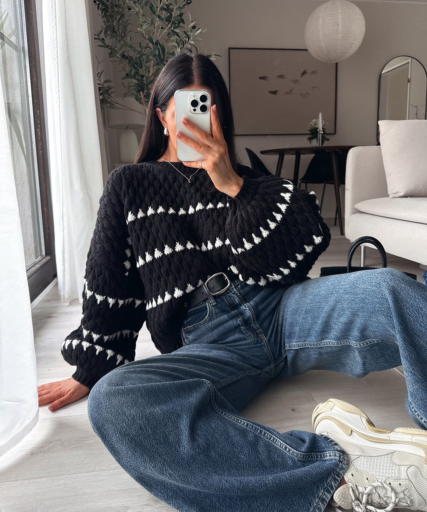 Pullover Jori Schwarz Ladypolitan ♡