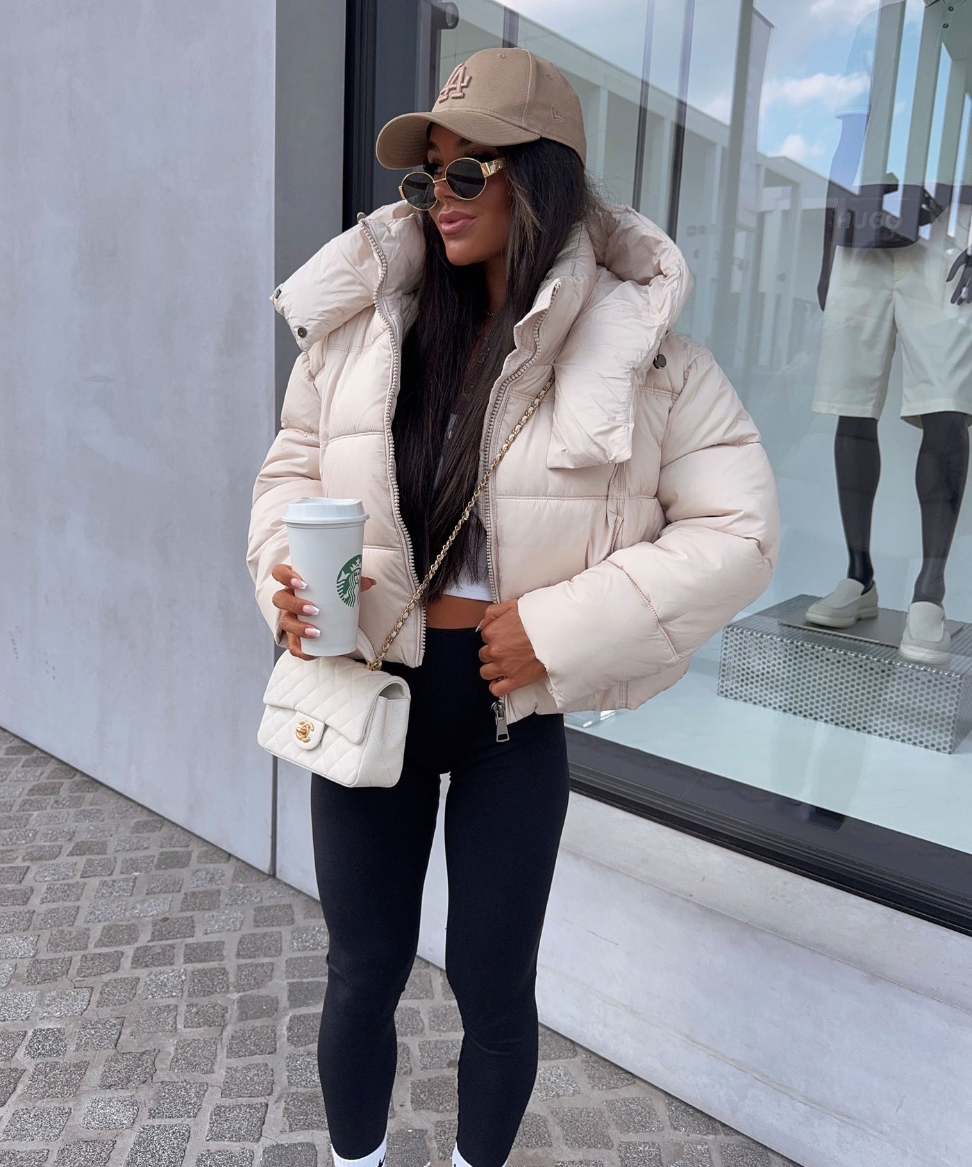 Steppjacke Stella Beige Ladypolitan ♡