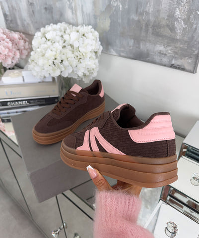 Sneaker Kalia Braun Ladypolitan ♡