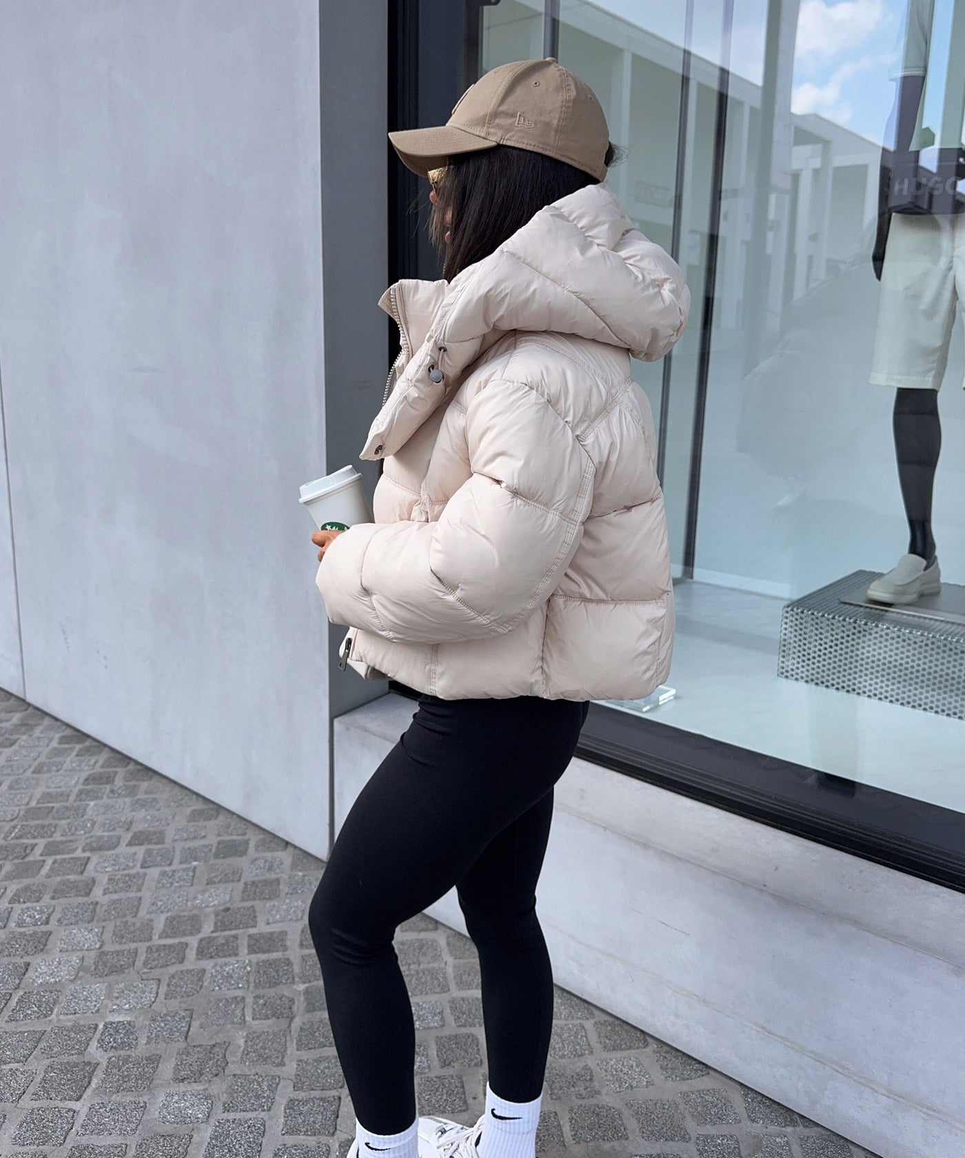 Steppjacke Stella Beige Ladypolitan ♡