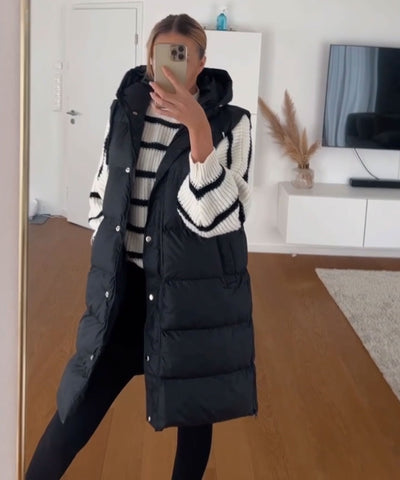 Vest Megan Long Black