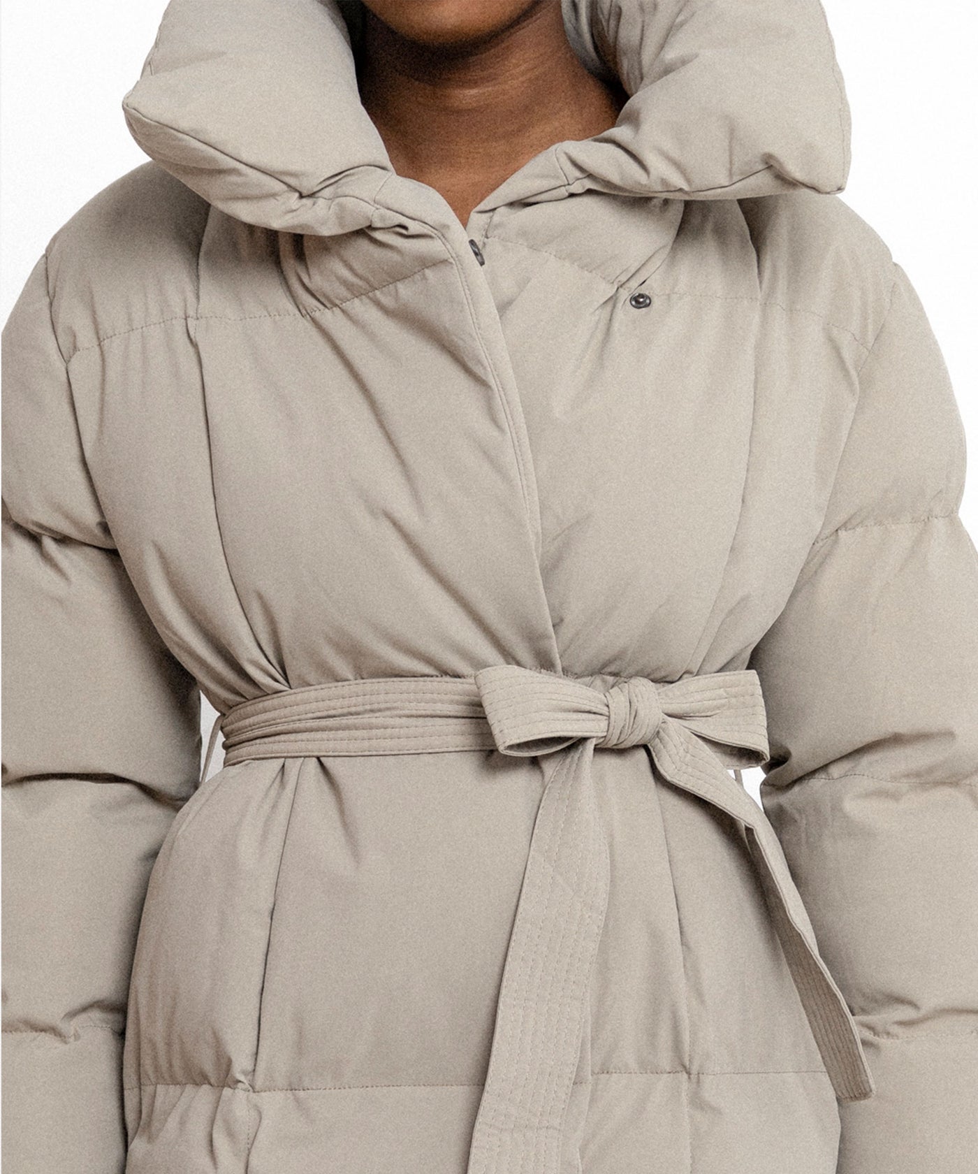 Oversize Parka Kyleih Taupe