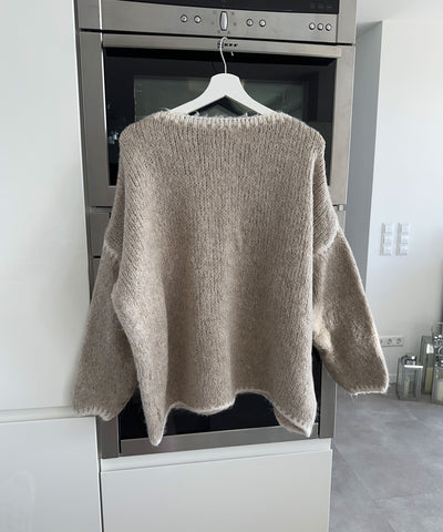 Pullover Helena Taupe  Ladypolitan ♡   