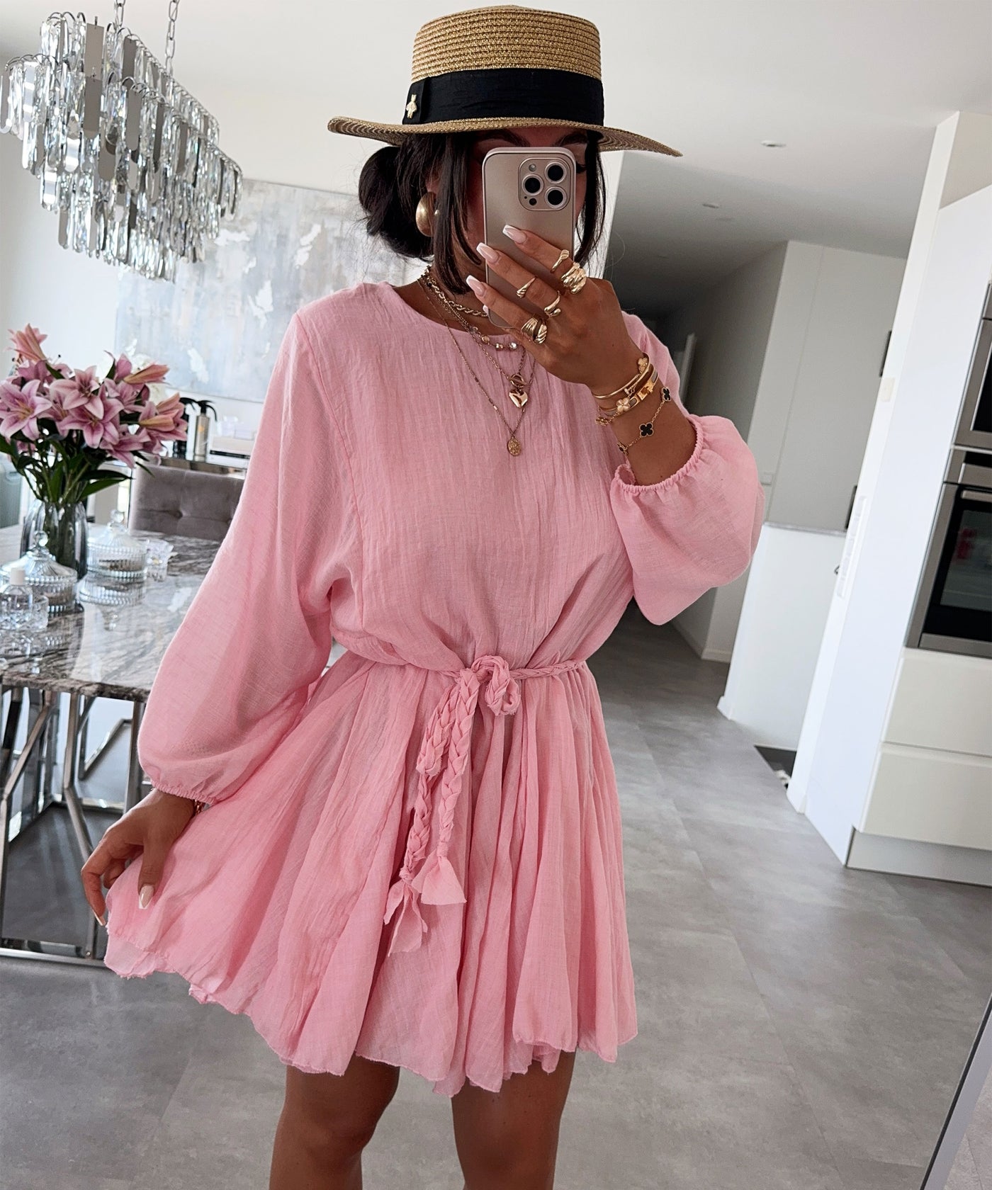 Kleid Mali Rosa Ladypolitan ♡