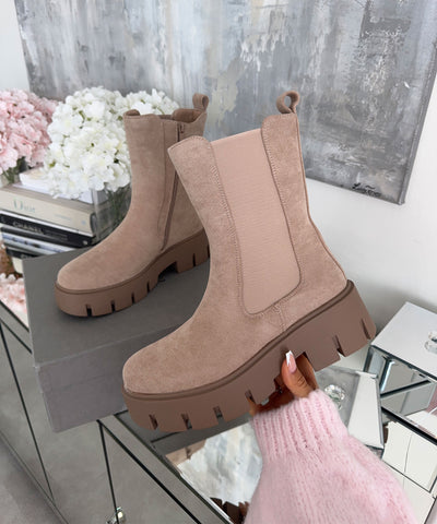 Boots Jeanine Beige Ladypolitan ♡