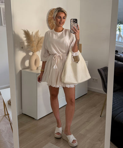 Kleid Mali Creme Ladypolitan ♡