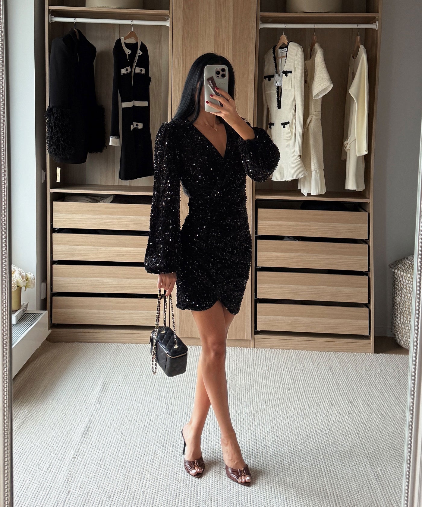 Mini Kleid Sonia Schwarz