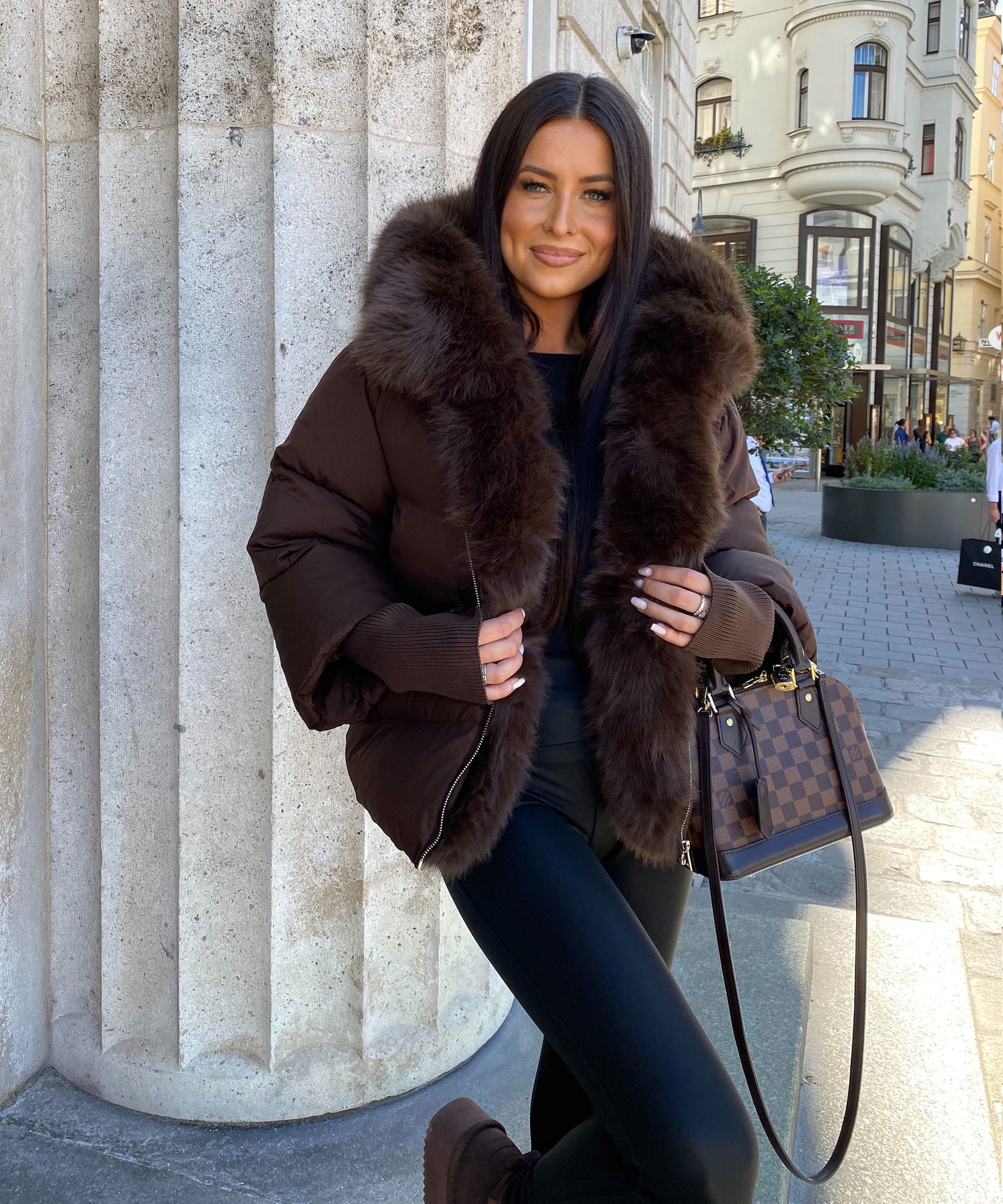 Jacke Fraya Braun Ladypolitan ♡