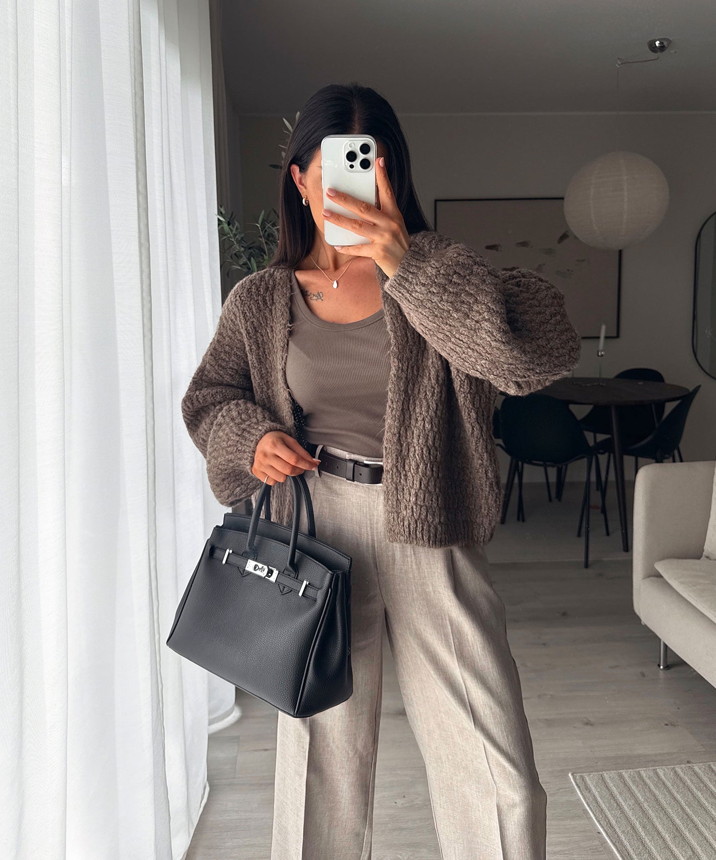 Cardigan Devina Braun