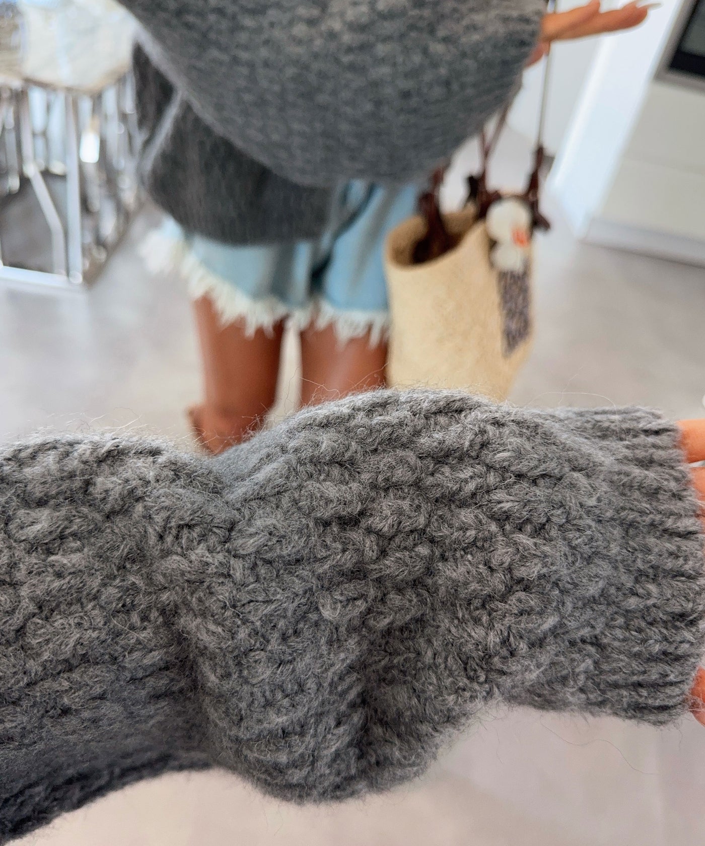 Cardigan Devina Dunkelgrau Ladypolitan ♡