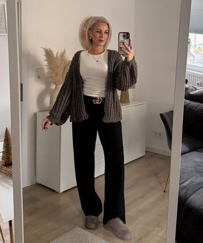 Strickjacke Gelina Braun