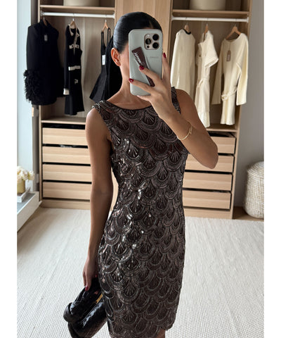 Kleid Garbiela Braun Ladypolitan ♡