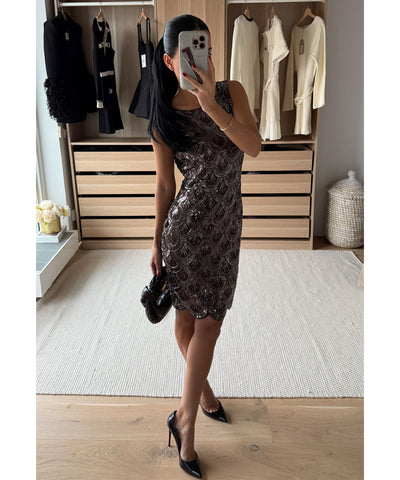 Kleid Garbiela Braun Ladypolitan ♡